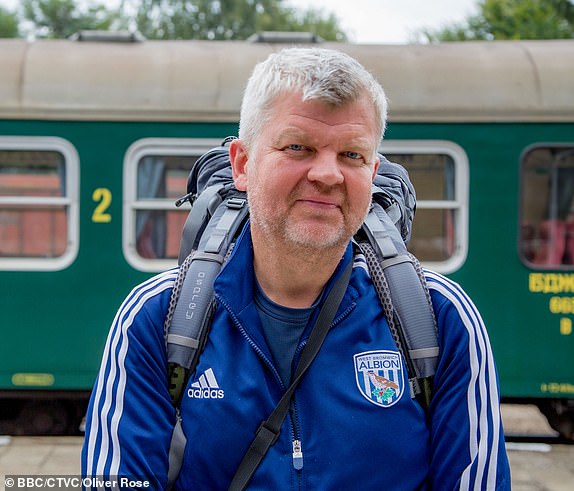 Television Programme: Pilgrimage: The Road to Istanbul - TX: n/a - Episode: Pilgrimage: The Road to Istanbul - ep 2 (No. 2) - Picture Shows:  Adrian Chiles - (C) CTVC - Photographer: Oliver Rose