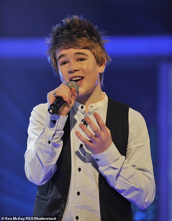 Editorial use only. No book publishing. Mandatory Credit: Photo by Ken McKay/REX/Shutterstock (823030bi) Eoghan Quigg The X Factor TV Programme, London, Britain - 29 Nov 2008